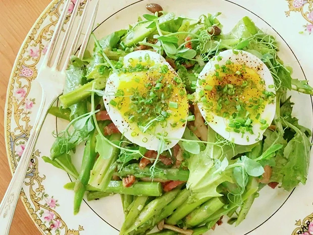 Spargelsalat nach Omas Art - Rezept - Bild Nr. 2