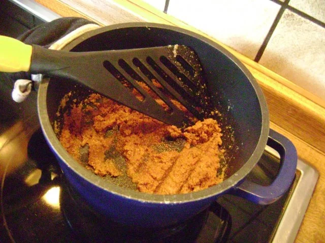 Rezept: Geschabte Spätzle mit Kraut und Brösel Bild Nr. 5 Geschabte Spätzle mit Kraut und Brösel - Rezept - Bild Nr. 5