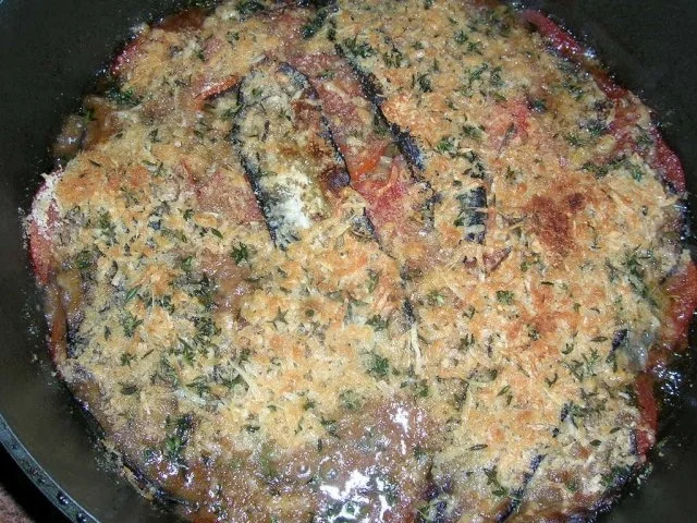 Lammhaxen, geschmort mit Auberginen und Tomaten - Rezept - Bild Nr. 10