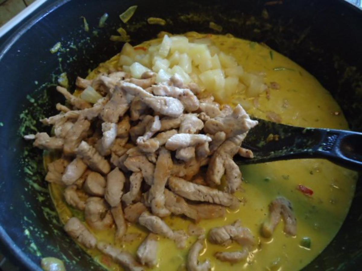 Putencurry mit Ananas - Rezept mit Bild - kochbar.de