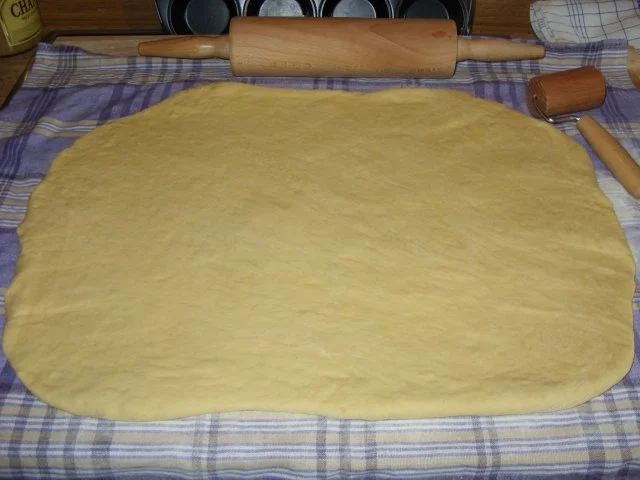 Rezept: G: Pudding Schnecken mit Rosinen und Aprikosen Bild Nr. 2 G: Pudding Schnecken mit Rosinen und Aprikosen - Rezept - Bild Nr. 2