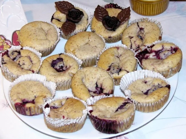Rezept: Himbeer-Joghurt-Muffins Himbeer-Joghurt-Muffins - Rezept