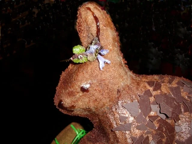 Rezept: Kuchen: Schoko-Chili-Hasen Kuchen: Schoko-Chili-Hasen - Rezept