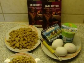 Schokoladen Käsekuchen mit Keksbodenkruste - Rezept - Bild Nr. 2