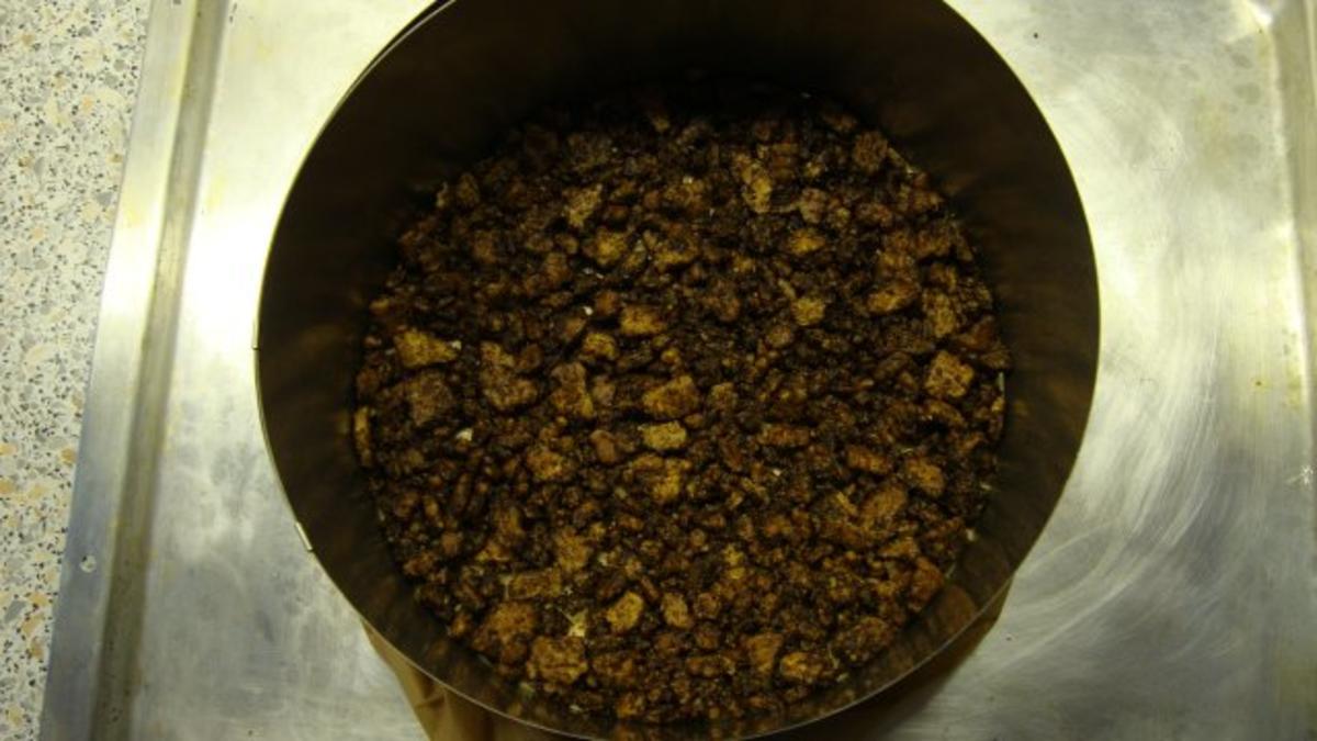 Schokoladen Käsekuchen mit Keksbodenkruste - Rezept - Bild Nr. 5