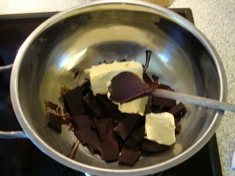 Schokoladen Käsekuchen mit Keksbodenkruste - Rezept - Bild Nr. 6