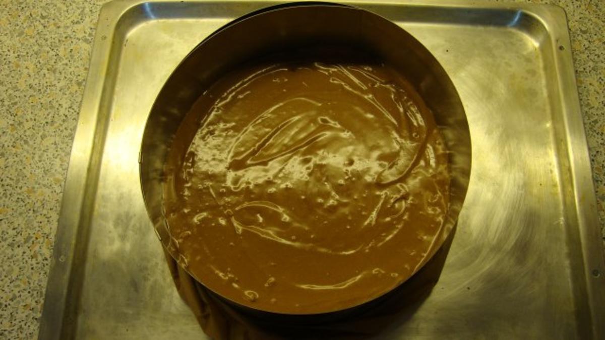 Schokoladen Käsekuchen mit Keksbodenkruste - Rezept - Bild Nr. 7