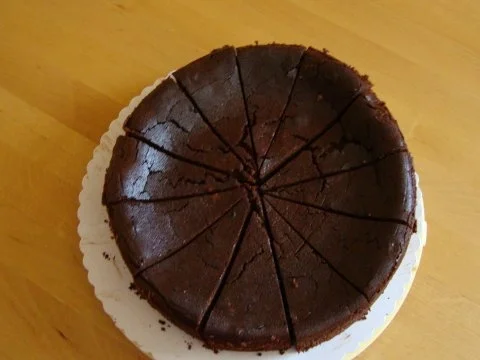 Schokoladen Käsekuchen mit Keksbodenkruste - Rezept - Bild Nr. 9