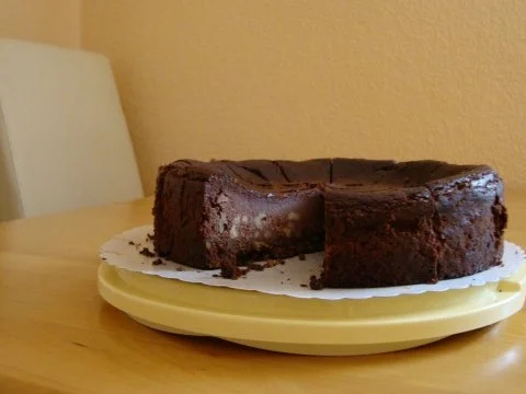 Schokoladen Käsekuchen mit Keksbodenkruste - Rezept - Bild Nr. 10