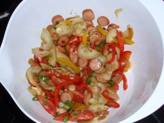 Festlicher Oster-Nudelsalat - Rezept - Bild Nr. 8