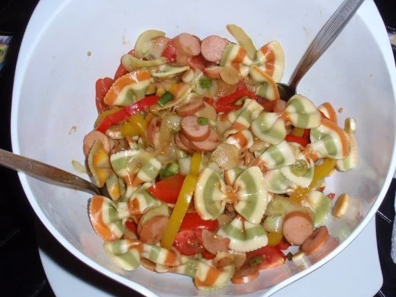 Festlicher Oster-Nudelsalat - Rezept - Bild Nr. 10