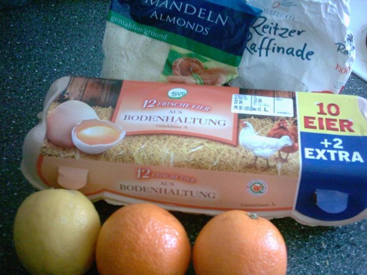 Zitronen-Orangen-Mandelkuchen - Rezept - Bild Nr. 2