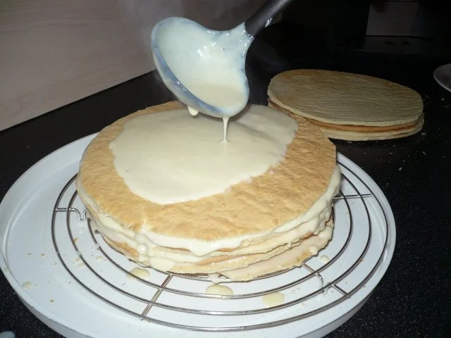 Rezept: Napoleon - Kuchen Bild Nr. 5 Napoleon - Kuchen - Rezept - Bild Nr. 5