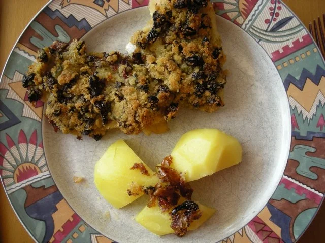 Rezept: Rotbarschfilet überbacken Rotbarschfilet überbacken - Rezept