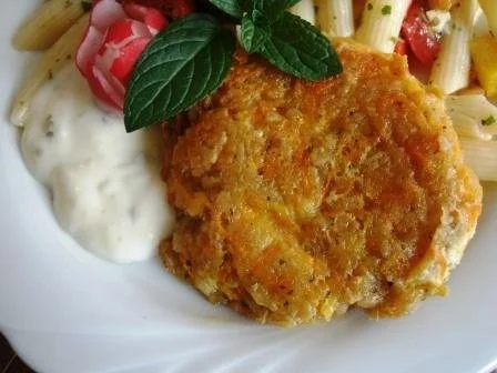 Frischkäse-Möhrenbratling - Rezept