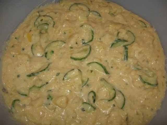 Rezept: Kartoffel-Gurken-Salat Bild Nr. 2 Kartoffel-Gurken-Salat - Rezept - Bild Nr. 2