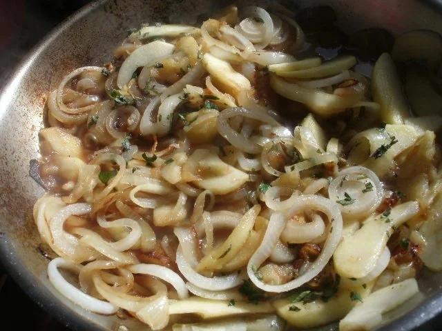 Rezept: Apfel-Zwiebel-Gemüse Bild Nr. 3 Apfel-Zwiebel-Gemüse - Rezept - Bild Nr. 3