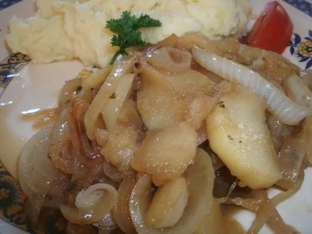 Rezept: Apfel-Zwiebel-Gemüse Apfel-Zwiebel-Gemüse - Rezept