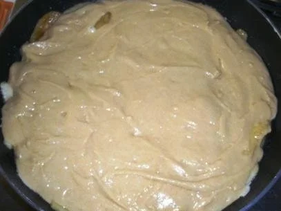 Rezept: Apfelkuchen- in der Pfanne gebacken Bild Nr. 4 Apfelkuchen- in der Pfanne gebacken - Rezept - Bild Nr. 4