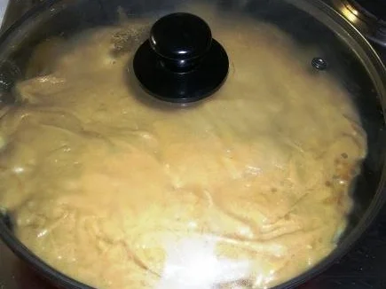 Rezept: Apfelkuchen- in der Pfanne gebacken Bild Nr. 5 Apfelkuchen- in der Pfanne gebacken - Rezept - Bild Nr. 5