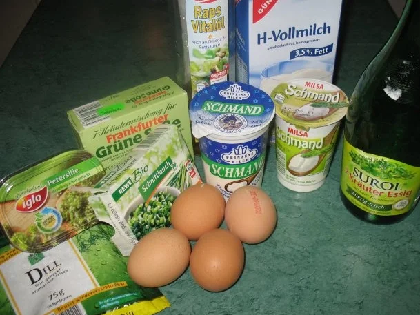 Rezept: Dip/Sauce - Grüne Soße – meine Art Bild Nr. 2 Dip/Sauce - Grüne Soße – meine Art - Rezept - Bild Nr. 2