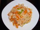 Alles aus einem Topf: Wildlachs-Reis-Pfanne mit Jacobsmuscheln - Rezept