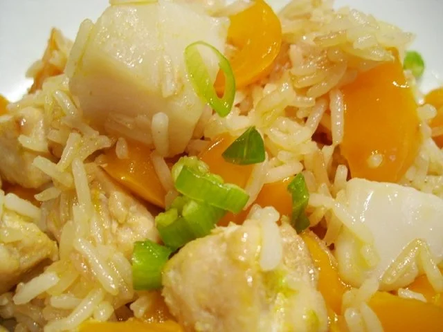 Alles aus einem Topf: Wildlachs-Reis-Pfanne mit Jacobsmuscheln - Rezept - Bild Nr. 2