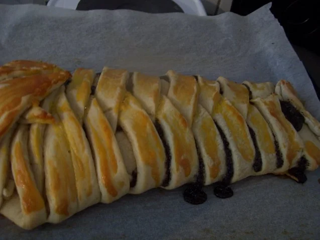 Hefezopf mit Mohn - Rezept