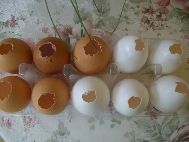 Meine in der Eierschale gebackenen Ostereier für Euch alle! - Rezept - Bild Nr. 2