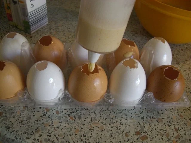 Meine in der Eierschale gebackenen Ostereier für Euch alle! - Rezept - Bild Nr. 6