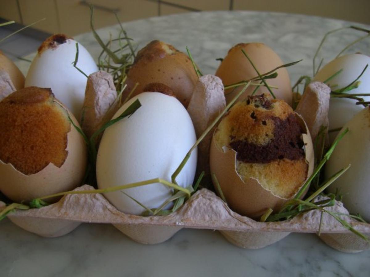 Meine in der Eierschale gebackenen Ostereier für Euch alle! - Rezept - Bild Nr. 9
