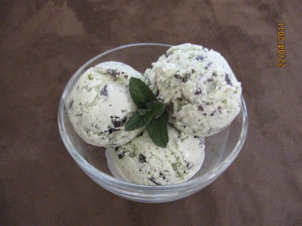 Schoko - Minz - Eiscreme - Rezept Von Einsendungen Sarahlein82