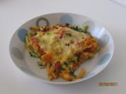 Makkaroni - Spinat - Auflauf - Rezept