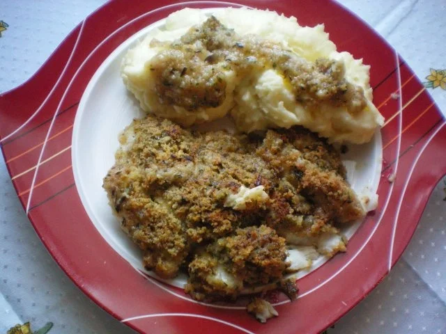 Rezept: Kabeljau mit Schlemmerkruste Kabeljau mit Schlemmerkruste - Rezept