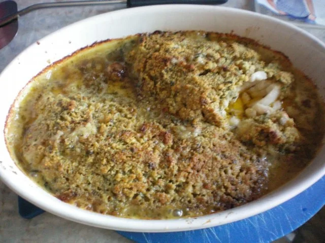 Rezept: Kabeljau mit Schlemmerkruste Bild Nr. 6 Kabeljau mit Schlemmerkruste - Rezept - Bild Nr. 6