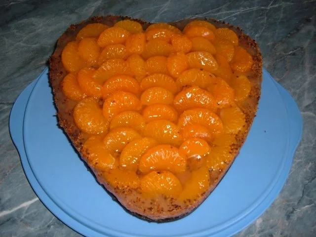 Rezept: Kuchen : Mandarine - Schoko Bild Nr. 3 Kuchen : Mandarine - Schoko - Rezept - Bild Nr. 3