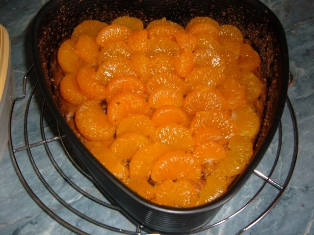 Rezept: Kuchen : Mandarine - Schoko Bild Nr. 10 Kuchen : Mandarine - Schoko - Rezept - Bild Nr. 10