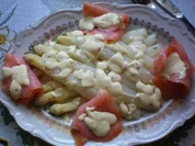 Spargel mit Räucherlachs und Dijonaise - Rezept