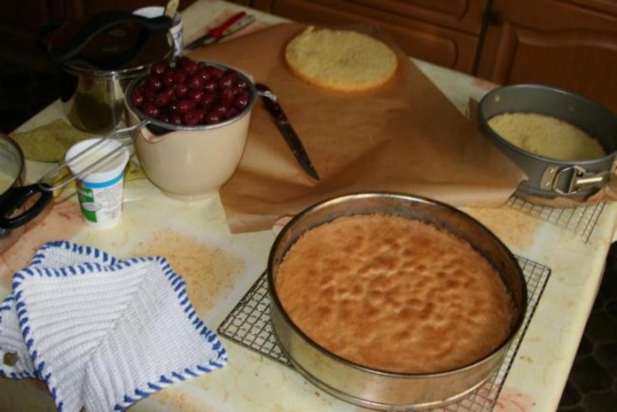 Vanillecreme Kirsch Kuchen - Rezept - Bild Nr. 12