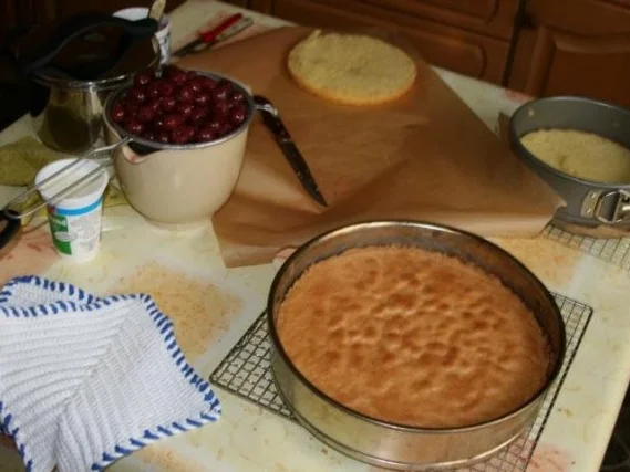 Vanillecreme Kirsch Kuchen - Rezept - Bild Nr. 12