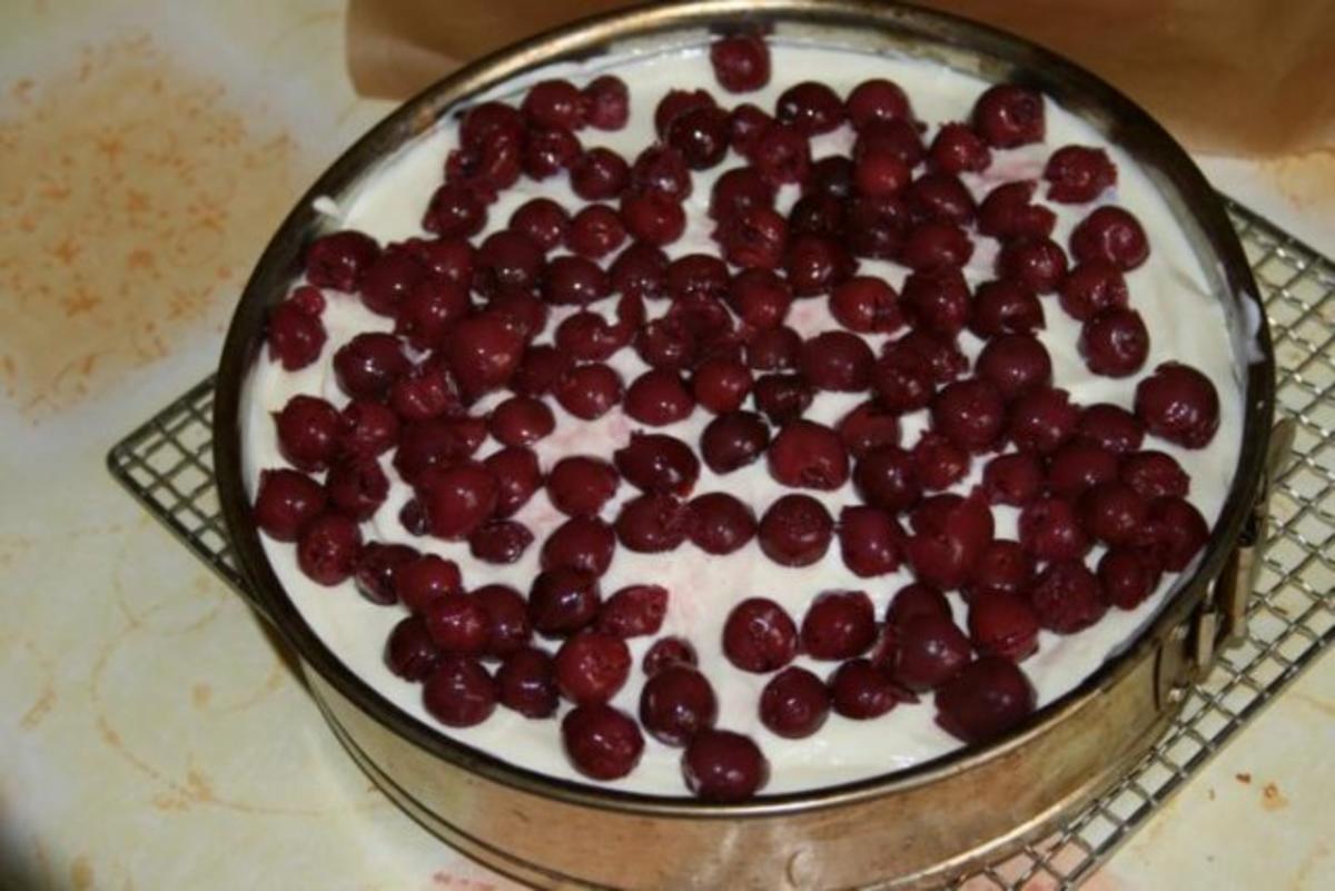 Vanillecreme Kirsch Kuchen - Rezept - Bild Nr. 16