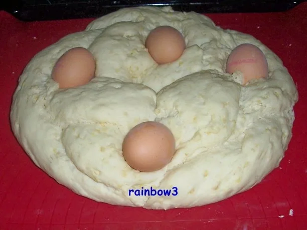 Backen: Osternest / Osterkranz - Rezept - Bild Nr. 7