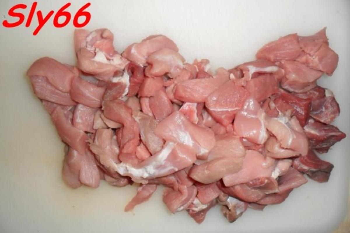 Fleischgerichte:Geschnetzeltes mit Champignon - Rezept - Bild Nr. 2