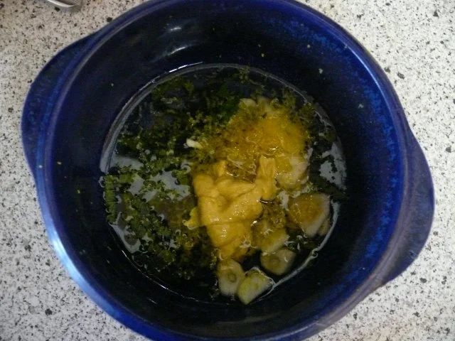 Zitronen-Knoblauch-Grillmarinade - Rezept - Bild Nr. 3