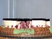 Kirschtorte mit Vanillepudding - Rezept