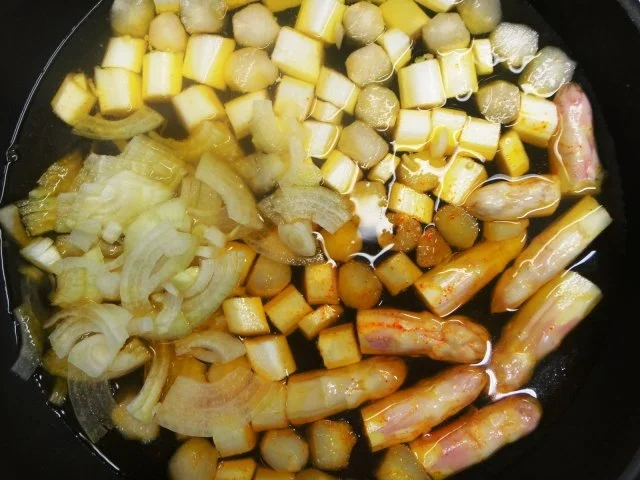 Rezept: Spargel-Timbale auf Salsa-Picante Bild Nr. 3 Spargel-Timbale auf Salsa-Picante - Rezept - Bild Nr. 3