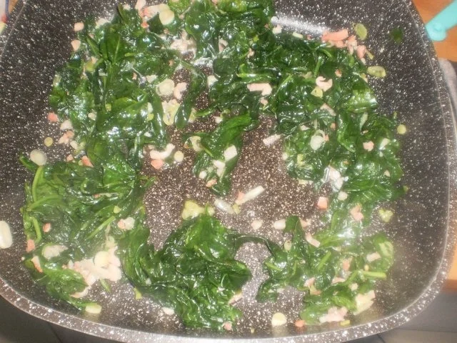 Kasslerkamm mit Blattspinat - Rezept - Bild Nr. 6