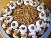 Schoko- Nussnougatcreme-Torte - Rezept