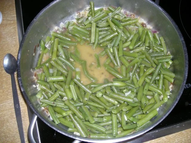 Rezept: Speckböhnchen Speckböhnchen - Rezept