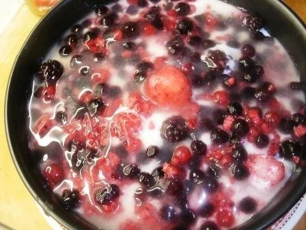 Waldbeeren- Joghurttorte mit Honig - Rezept - Bild Nr. 10